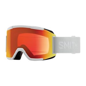 SMITH Squad Skibrille - Herren - Weißer Vapor Chroma Pop Photochromer Spiegel Rot S3-S2