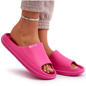 Leichte Damen Hausschuhe Big Star NN274A041 Fuchsia 36