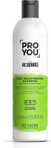 Revlon Professional Pro You The Twister Curl Moisturizing Shampoo szampon odżywczy do włosów falowanych i kręconych 350 ml