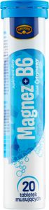Krüger Suplement Diety Magnez + B6 Smak Cytrynowy 80 G (20 Sztuk)