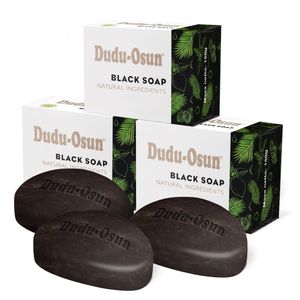 Dudu-Osun Fresh Fragrance Set 3x150g - Čierne mydlo s bezpečnostným kódom pravosti - Čierne mydlo - Sheap-Trade Set 450g