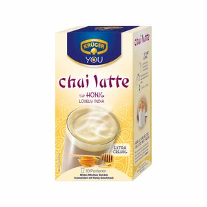 Krüger Chai Latte typ Honey Lovely India mléčný čajový nápoj 250g