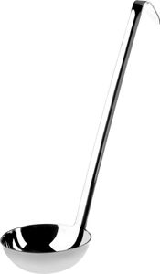 KADAX Suppenkelle aus Edelstahl "Kebal", Soßenlöffel mit langem und ergonomischem Stiel, 8 cm, silber, 1 Stück KADAX Suppenkelle aus Edelstahl "Kebal", Soßenlöffel mit langem und ergonomischem Stiel, 8 cm, silber, 1 Stück
