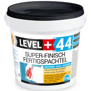 Polymérová omietka Snehovo biela hotová 2 kg Kúpeľňa Kuchyňa Obývacia izba Level+44