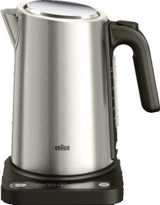 BRAUN Wasserkocher WK 5205 BK 1,7l Edelstahl /schwarz