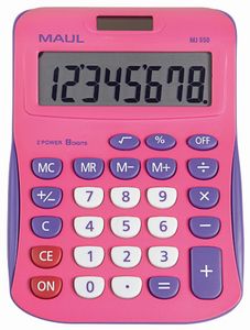 MAUL Tischrechner MJ 550 8-stellig pink