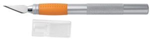 Art Hobby-Messer 13 cm silber/orange