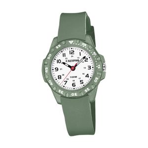 Calypso Jugenduhr Kunststoff grün Calypso Junior Armbanduhr D2UK5821/2