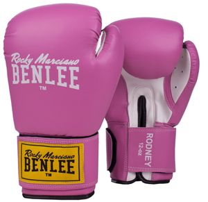 Benlee Rodney Boxhandschuhe Pink Weiss Gewicht 10 oz