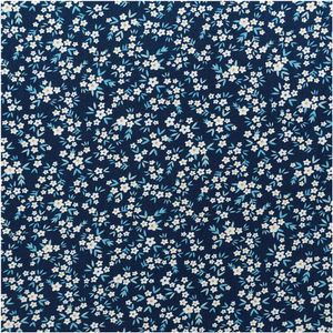 Viskose-Stoff Blumenmotive ab 1m x 145 cm Popeline Fahnentuch