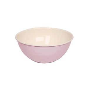 Riess Obst und Salatschüssel  Ø26 cm Pastell Rosa Emaille