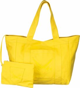 Sansibar Schultertasche Shopper Beach Bag Yellow gelb Sansibar Schultertasche Shopper Beach Bag Yellow gelb