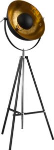 Globo Lighting Stehleuchte Metall verchromt, 1x E27