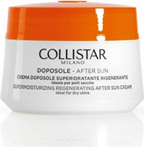 Collistar Supermoisturizing Regenerating After Sun Cream, Ciało, 200 ml, Krem, Nawilżający, Odżywiający, Regeneracja, Naprawa, Unisex, Butelka