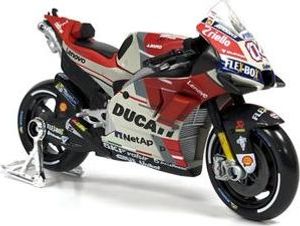 Maisto 31593 - Modellmotorrad - Ducati Desmosedici GP '18 Andrea Dovizioso (weiß-rot, Maßstab 1:18)
