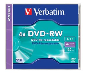 Verbatim DVD-RW 4.7GB Wiederbeschreibbare DVD