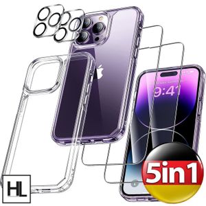 Schutz Hülle für Apple iPhone 12 Pro Handy Tasche Slim Silikon Cover TPU Case mit Display Schutzfolie Kamera Glas Schutz Folie