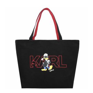 Karl Lagerfeld - Shopper - 231W3129-A500-Red - Dámske - červená,čierna