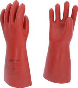 KS TOOLS Elektriker-Schutzhandschuh mit mechanischem Schutz Größe 10 Klasse 2 rot - 117.0075