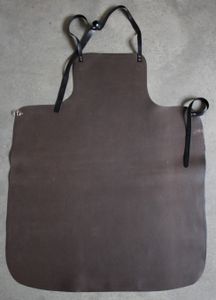 Extra dicke, echt Leder Schweißerschürze, Schmiedeschürze, 80x100 cm | Profi Lederschürze
