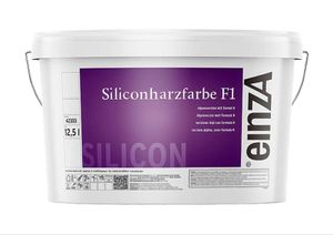 einzA Siliconharzfarbe F1 Alpenweiß 12,5 Liter