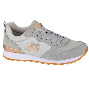 Skechers Damen Sneakers OG 85 Goldn Gurl Hellgrau