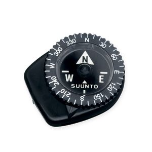 SUUNTO CLIPPER Mikro-Kompass, 360-Grad-Einteilung,, drehbare Lünette, Dämmerungsmarken
