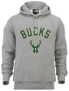 New Era Sweatshirts Team Logo PO Hoody Milwaukee Bucks, 11546172, Größe: M
