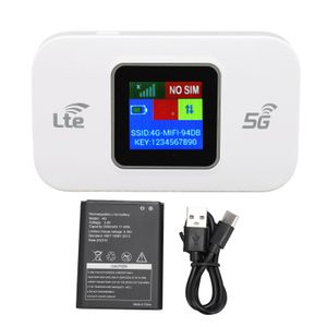 modem WiFi 4G LTE Professional 300Mbps Szybki kolorowy ekran Mobilny router WiFi 4G do telefonu komórkowego Laptopa Tabletu