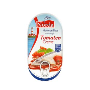 Norda Heringsfilets in fruchtiger Tomaten-Creme 200g
