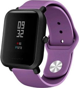 Strap-it Xiaomi Amazfit Bip Sportarmband (Lila)