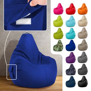 Cozy Sitzsack 80x70x90 cm - Blau