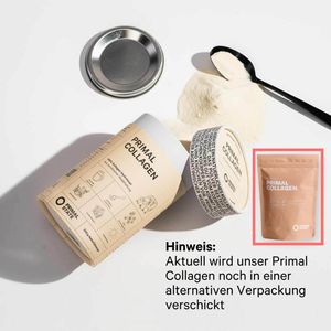 Primal State® Collagen Pulver [460g] - aus er Weidehaltung – Kollagen Hydrolysat Peptide Typ 1, 2 und 3 - ohne Zusatzstoffe