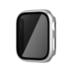 INF Sichtschutzhülle mit Displayschutzfolie aus gehärtetem Glas für die Apple Watch 9 45 mm