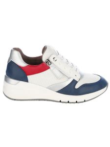 Liva Loop Keilsneaker Blau, Weiß, Rot 39 Bunt G = Normaler Fuß