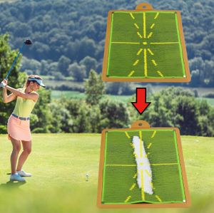 Golf Mat for Swing Detection Batting Ground Rug Practice Aids Equipment,30*40 cm