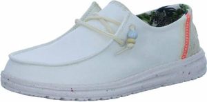 Hey Dude Wendy Fringer Damenschuhe Für lose Einlagen Slipper Weiß Freizeit, Schuhgröße:41 EU