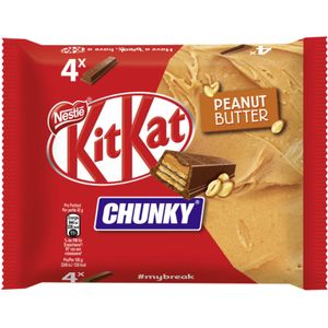 Kit Kat - Chunky Peanut Butter - 4x42g (=168g)