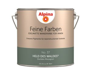 Alpina Feine Farben No. 37 Held des Waldes 2,5 L dunkles moosgrün edelmatt