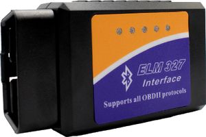 MMOBIEL OBD II Stecker Bluetooth – OBD2 Scanner Diagnosegerät für iOS & Android - V2.1