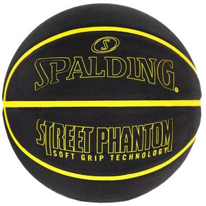 Spalding Phantom Ball 84386Z, Basketballbälle, Unisex, Schwarz, Größe: 7