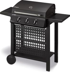 Enders Gasgrill SAN DIEGO NEXT 3, 3 Brenner aus Edelstahl, mit Grillthermometer, kleiner, Camping, Edelstahlrost, Balkon Gas Grill,stabile Seitenablagen#80166