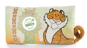 Nici 47230 GREEN Kissen Tiger Tiger-Lilly rechteckig 43x25cm Plüsch Wild Friends