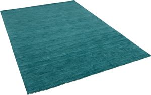 Natur Teppich Indo Gabbeh Ella Türkis, Größe:120x180 cm