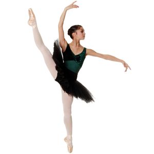 Silky Damen Ballett-Strumpfhosen mit variabler Fußöffnung LW160 (S) (Weiß)