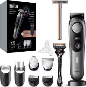 Braun BeardTrimmer BT9420+KCG Safety Razor 298407 dobíjacia batéria bw/gr 6 nástavcov (298407) Braun BeardTrimmer BT9420+KCG Safety Razor 298407 dobíjacia batéria bw/gr 6 nástavcov (298407)