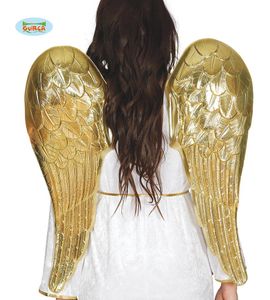 Engel goldene Flügel für Damen 80 cm