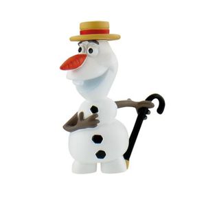 Bullyland 12969 - Die Eiskönigin Fever: Olaf mit Hut, Disney Frozen 4007176129692