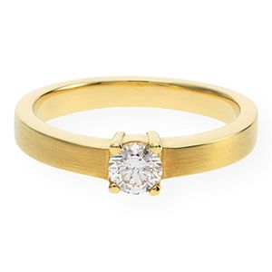 JuwelmaLux Verlobungsring 585er Gold JL30-07-0474 mit Brillant