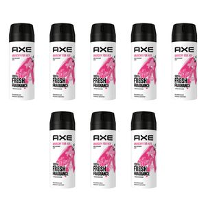 AXE Bodyspray Anarchy for Her Deo Deospray ohne Aluminiumsalze 8x 150ml Frauen Damen Deodorant mit 48 Stunden Schutz